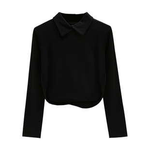 KPP真维斯男装秋冬休闲半高领长袖T恤2026男士内搭双面绒打底衫男