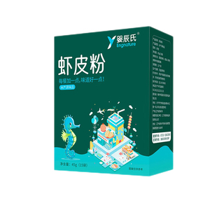纯虾皮粉高钙添加宝宝调味粉儿童拌饭料独立包装送婴幼儿辅食表