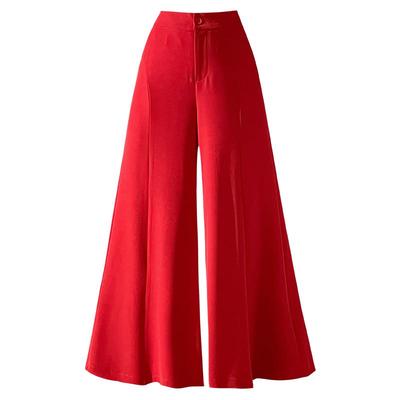 大脚裤阔腿裙裤夏季宽松高腰