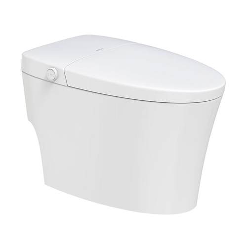 箭牌妇洗智能马桶全自动双涡轮增压静音冲水一体式坐便器AKB1101U