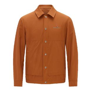 [防晒]Navigare意大利小帆船橙色翻领夹克男春季休闲上衣外套