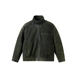 NYHSUGOO/南乙真两件植绒牛仔三星90白鸭绒羽绒服55115男士冬季