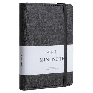 得力小笔记本子A7便携式记事本小学生随身携带迷你口袋笔记本随手记单词本口袋记录备忘录厚a6日记本可定制