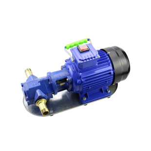 WCB齿轮油泵220v高粘度耐高温食用豆油柴油机油液压油电动自吸泵