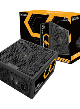振华ZILLION 卓凌II650W电源台式机主机电脑静音750w金牌全模组