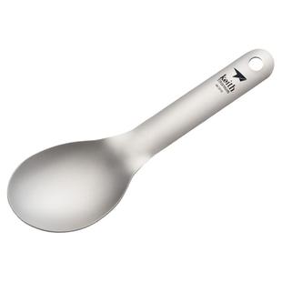 KEITH铠斯餐勺叉勺饭勺便携户外用品调羹野餐露营餐具钛勺装备