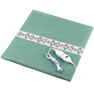 电加热艾绒坐垫艾灸毯子家用热敷宝海盐包艾草床垫子发热全身通用