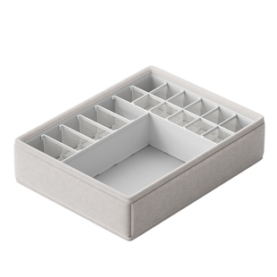 百草园内衣内裤收纳盒放袜子贴身衣物收纳神器抽屉式三合一整理盒