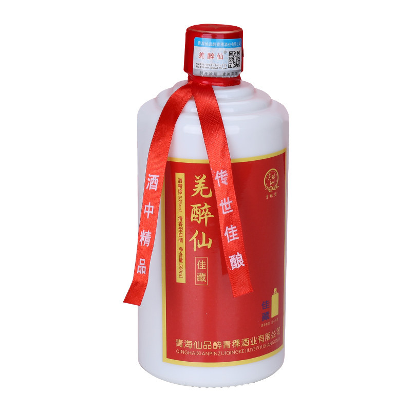青稞酒53度高度清香型白酒原浆酒