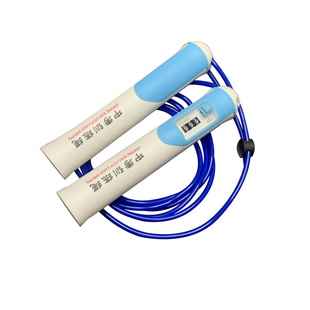 4㎜纯胶中考专用跳绳广东2026新标准计数无钢丝可调节收纳防缠绕