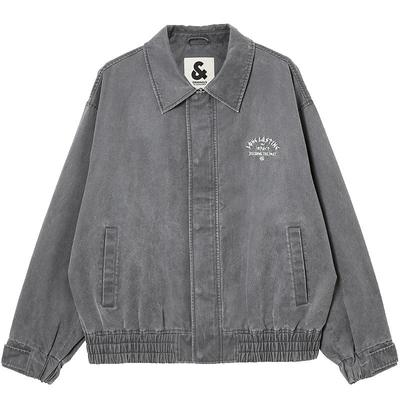 杰克琼斯翻领春季潮流百搭夹克