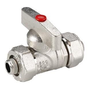 天一 金牛全铜铝塑管接头配件太阳能1216等径球阀