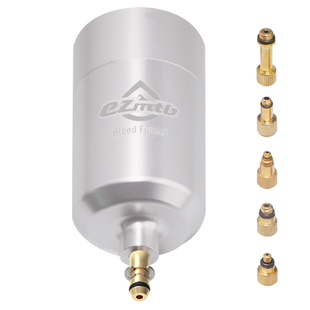 EZmtb 自行车刹车注油漏斗金属CNC拔插自启停螺纹