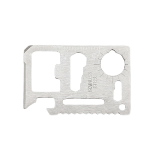 户外野营大号创意工具卡11种多功能军刀卡片刀瑞士军刀卡救生卡