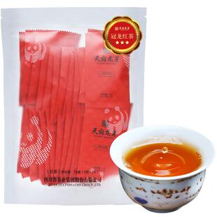 天府龙芽冠龙工夫红茶茶叶特级新茶官方正品自己喝高山中小叶75g