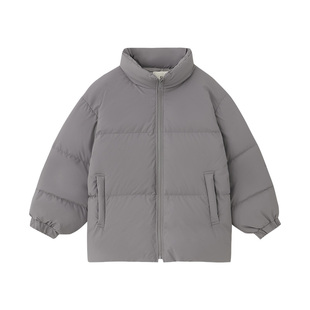 SLY 秋季新品宽松泡芙立领简约面包保暖羽绒服女030IAL30-4531