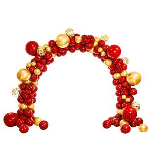 新店开业气氛布置气球拱门开业活动拱门套装周年庆典店铺场景装饰