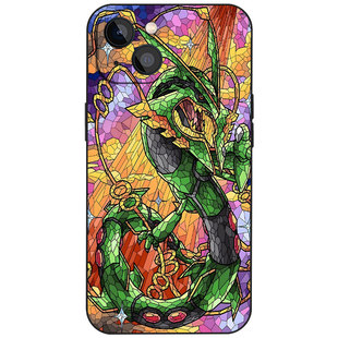 Mega烈空坐宝可梦艺术手机壳适用苹果17Air小米15华为VIVO液态OPPO14硅胶MagSafe磁吸iPhone16ProMax全包防摔