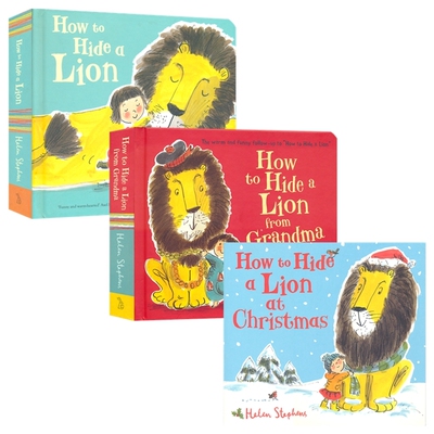 How To Hide A Lion 如何把狮子藏起来系列3册 畅销故事绘本 亲子读物 英语早教启蒙 英文原版进口儿童图书