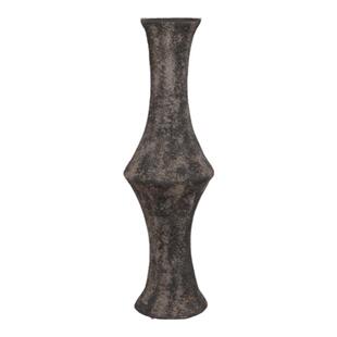 粗陶花瓶侘寂风设计师艺术摆件景德镇复古陶瓷花器简约民宿装饰品