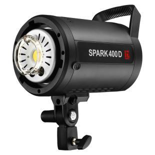 金贝摄影灯SPARK400W四代影室闪光灯套装摄影棚补光灯室内人像服装证件照肖像照打光灯电商产品拍摄照相器材