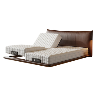 香奈儿智能电动床全自动高端主卧零重力升降床多功能悬浮双人床