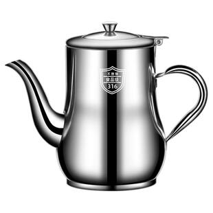 油壶不锈钢316家用厨房专用油瓶带过滤网304食品级加厚油罐储油罐