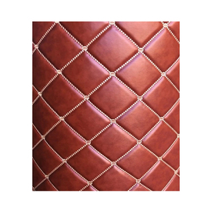 包门刺绣软包皮革面料防盗门炕围ktv背景房车内饰带海绵材料移门