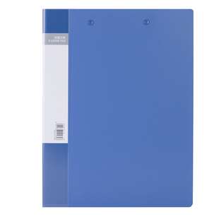 得力文件夹A4双强力夹办公分类音乐谱夹资料夹整理夹办公用谱曲夹强力谱夹学生专用试卷夹双夹资料册整理神器