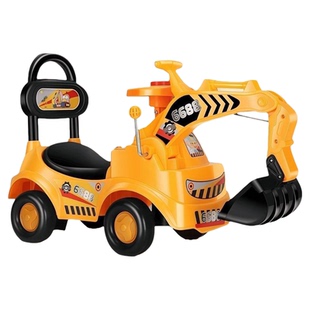 挖掘机儿童可坐人挖土机玩具工程车男孩大号宝宝勾机挖挖机玩具车