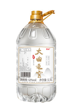 大曲老窖粮食酒5.5L桶装