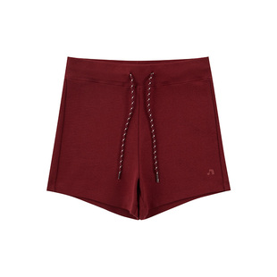 NORYBRAND 女生系列花绳迷你短热裤 修身骑行运动健身超短裤子