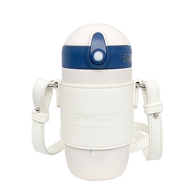 史努比保温杯女生吸管水杯女新款2025高颜值可爱便携小巧学生杯子