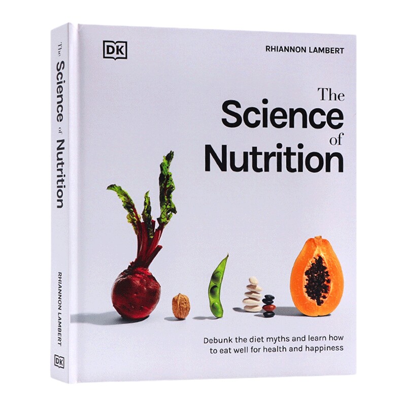 英文原版 The Science of Nutrition DK营养学百科 膳食搭配健康饮食身材体重管理科普 精装 英文版 进口英语原版书籍