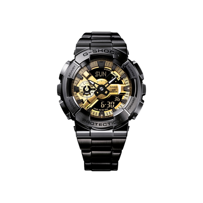 卡西欧官方旗舰店GM-110D金属小钢炮防震防水防磁电子手表G-SHOCK