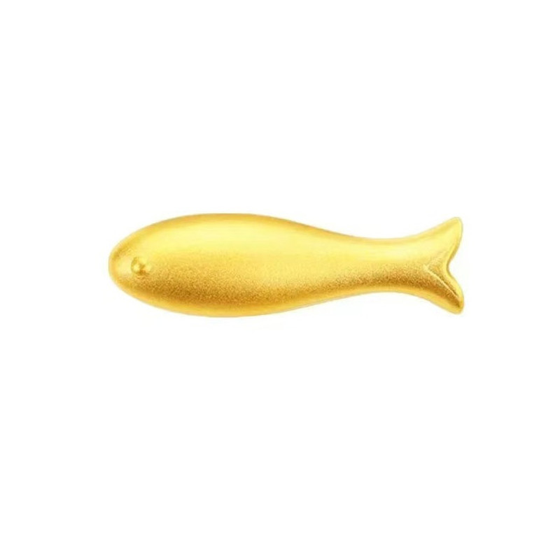 【假一赔十】足金999小黄鱼