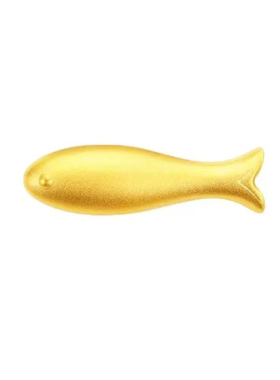 【假一赔十】足金999小黄鱼