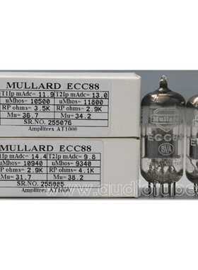 议价ECC88 Mullard NOS 英国制造 Amplitrex 测试 1MP #255076,25