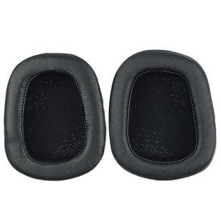 适用Logitech罗技G633耳罩G933耳机罩G933S头戴式耳罩套G533羊皮海绵套透气网布头梁垫横梁耳机配件更换