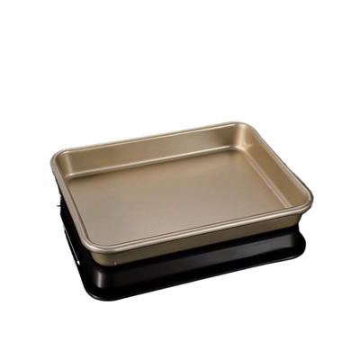 蛋糕模具烤盘烤箱用家用古早提拉米苏不沾雪花酥饼干长方形面包盘