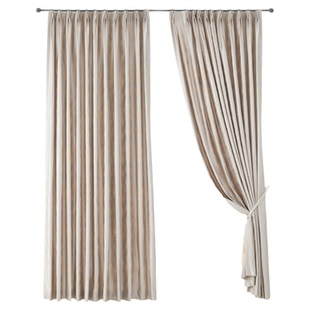 高端全屋定制窗帘套餐2026新款遮光绍兴柯桥厂家直销客厅卧室窗帘