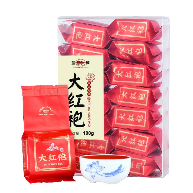 大红袍岩茶14小包100g/盒