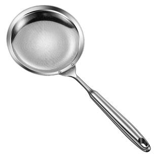 304不锈钢打沫漏勺家用厨房过滤网滤油勺隔油勺去浮沫勺撇油神器