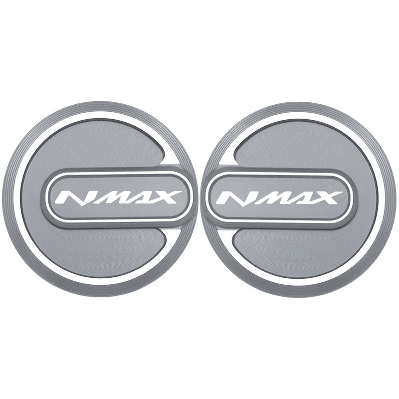 适用雅马哈XMAX300改装配件NVX/NMAX155车身标立体装饰盖logo贴纸