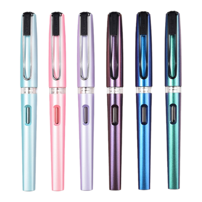 英雄卡通儿童明尖特细墨囊钢笔