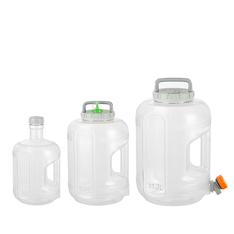 家用户外桶装水纯净水矿泉饮水机桶功夫茶具茶吧机抽水透明小水桶