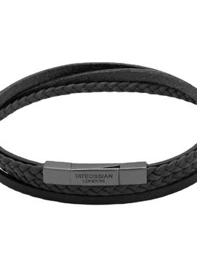TateossianRT男士真皮手链礼物