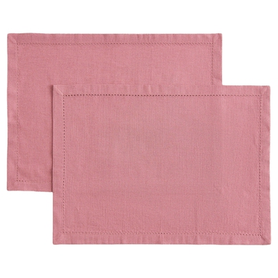 HM HOME餐饮具餐垫2片装简约时尚精致可爱亚麻混纺餐具垫1282528