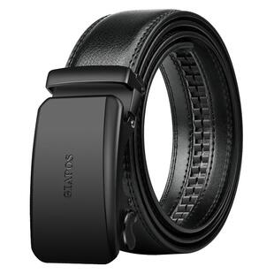 GIAPOS皮带男士高档自动扣商务腰带品牌青年休闲裤腰带正品年轻人