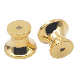 耳堵18K包金耳钉耳托固定防掉耳环塞扣DIY耳饰配件防丢失耳钉帽